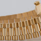 1979 Rolex Day-Date President 18048 Black Roman 36mm 18K Gold Fluted Watch
