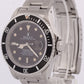 PAPERS 1986 Rolex Submariner Date PATINA BLACK DIAL 40mm Oyster Watch 16800 BOX