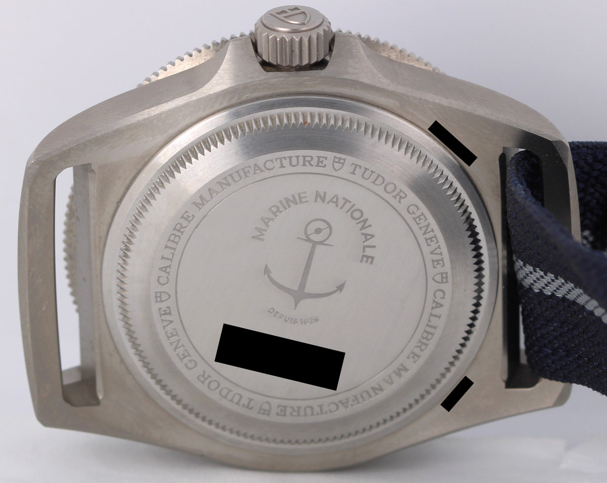 2024 Tudor Pelagos FXD Marine Nationale 25707B/24 Blue 42mm Titanium Box Papers
