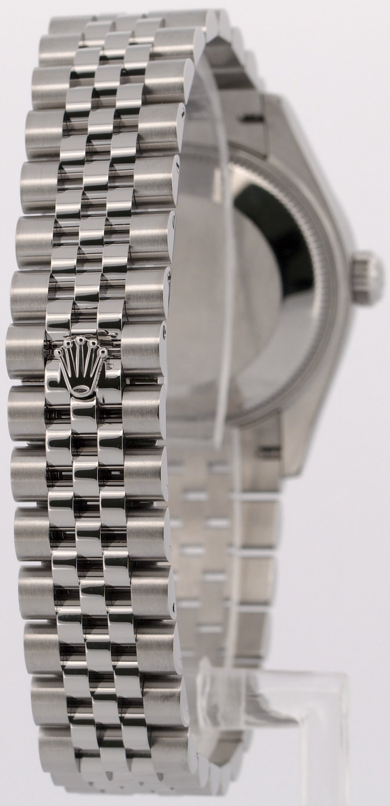 2022 PAPERS Rolex DateJust 31mm MINT GREEN 18K Gold JUBILEE Steel 278274 BOX