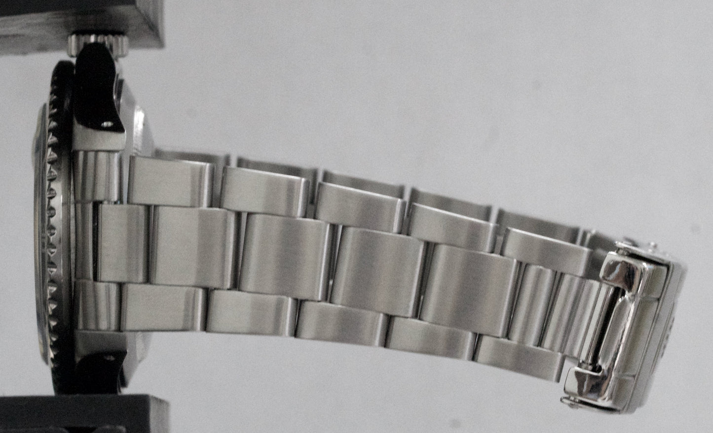 PAPERS 1986 Rolex Submariner Date PATINA BLACK DIAL 40mm Oyster Watch 16800 BOX