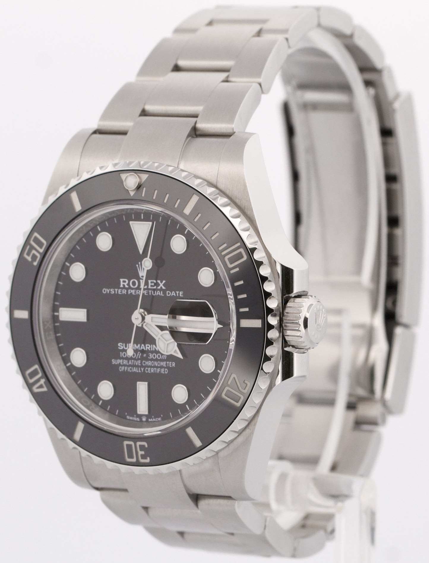 2025 PAPERS Rolex Submariner Date 41 BLACK Stainless Ceramic 41mm 126610 LN BOX