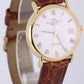 IWC Portofino IW3513-27 18k Yellow Gold White Roman Numeral 34mm Leather Watch
