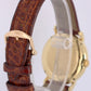 IWC Portofino IW3513-27 18k Yellow Gold White Roman Numeral 34mm Leather Watch