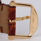 IWC Portofino IW3513-27 18k Yellow Gold White Roman Numeral 34mm Leather Watch