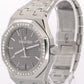 Audemars Piguet Royal Oak RHODIUM DIAMOND Steel 37mm 15451ST.ZZ.1256ST.02 BOX
