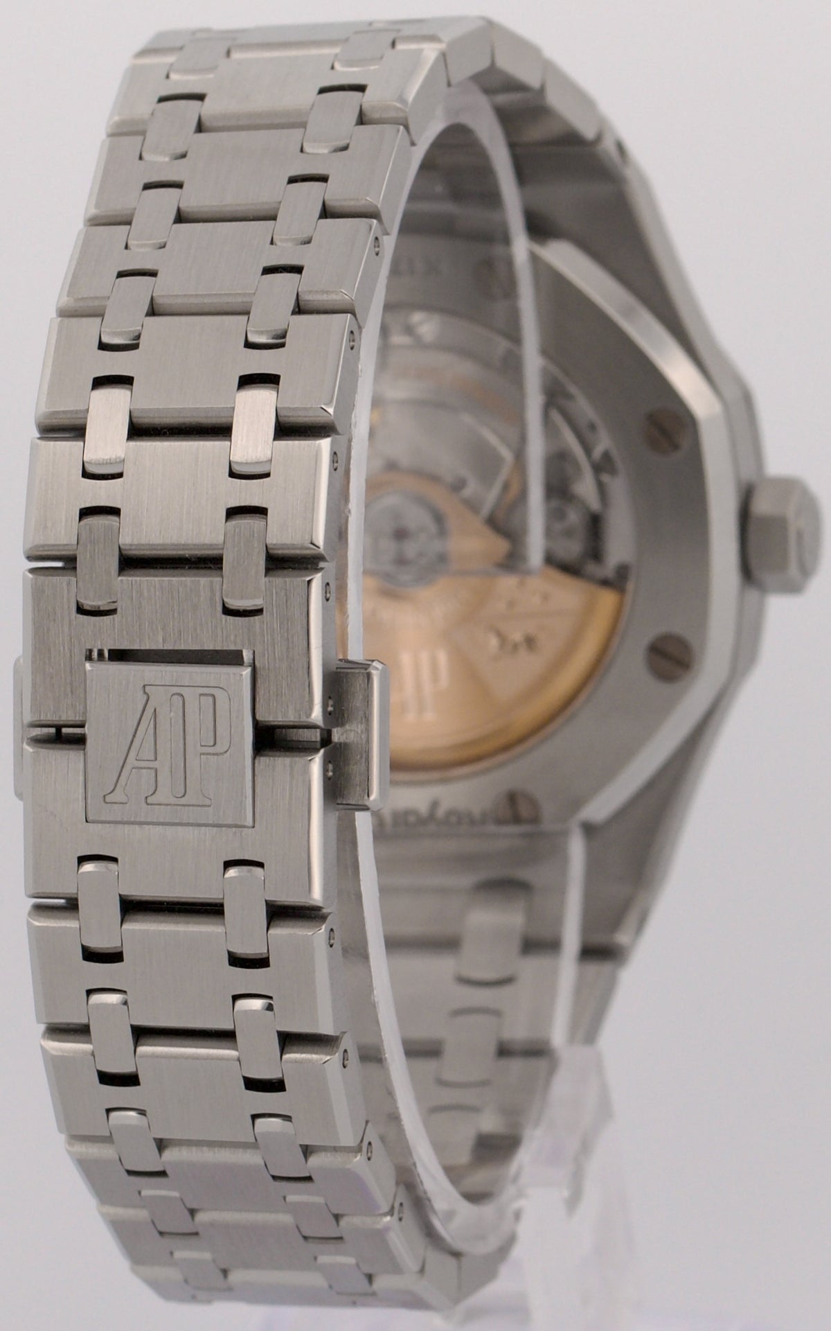Audemars Piguet Royal Oak RHODIUM DIAMOND Steel 37mm 15451ST.ZZ.1256ST.02 BOX
