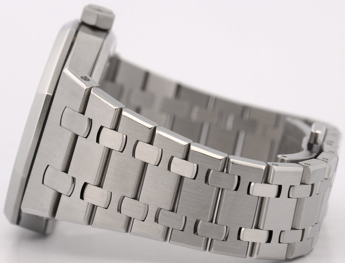 Audemars Piguet Royal Oak RHODIUM DIAMOND Steel 37mm 15451ST.ZZ.1256ST.02 BOX