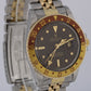 VINTAGE Rolex GMT-Master ROOT BEER Two-Tone Gold Brown NIPPLE 40mm 16753 Watch