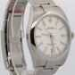 NOS STICKERED 2019 PAPERS Rolex Oyster Perpetual WHITE 39mm 114300 Steel BOX