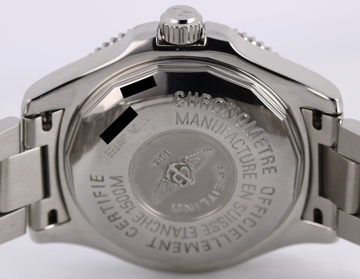 Breitling SuperOcean 42 White Water LTD A17364AR Diamond Snow White 42mm Watch