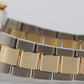 1979 Rolex DateJust 16013 White 18K Yellow Gold Steel Fluted Oyster 36mm Watch