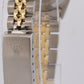 Ladies Rolex DateJust 26mm MOP DIAMOND 18K Gold Steel Two-Tone JUBILEE 6916