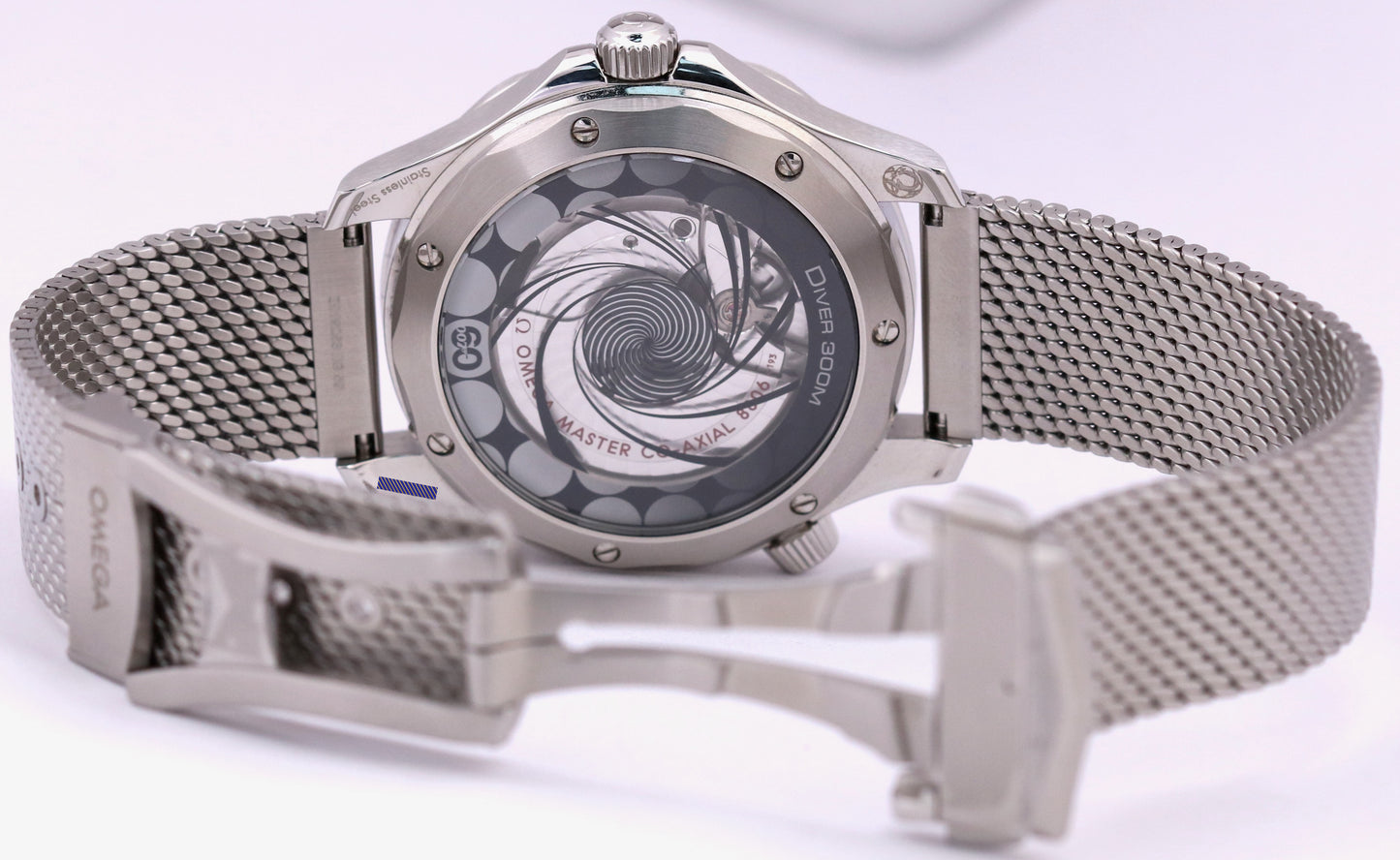 2025 PAPERS Omega Seamaster James Bond 60th Anniversary 210.30.42.20.03.002 BOX
