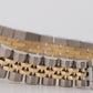 Ladies Rolex DateJust 26mm MOP DIAMOND 18K Gold Steel Two-Tone JUBILEE 6916