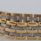 Ladies Cartier Panthere 6692 Three-Row 18K Gold Steel Ivory 22mm Quartz Watch