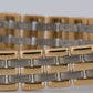 Ladies Cartier Panthere 6692 Three-Row 18K Gold Steel Ivory 22mm Quartz Watch