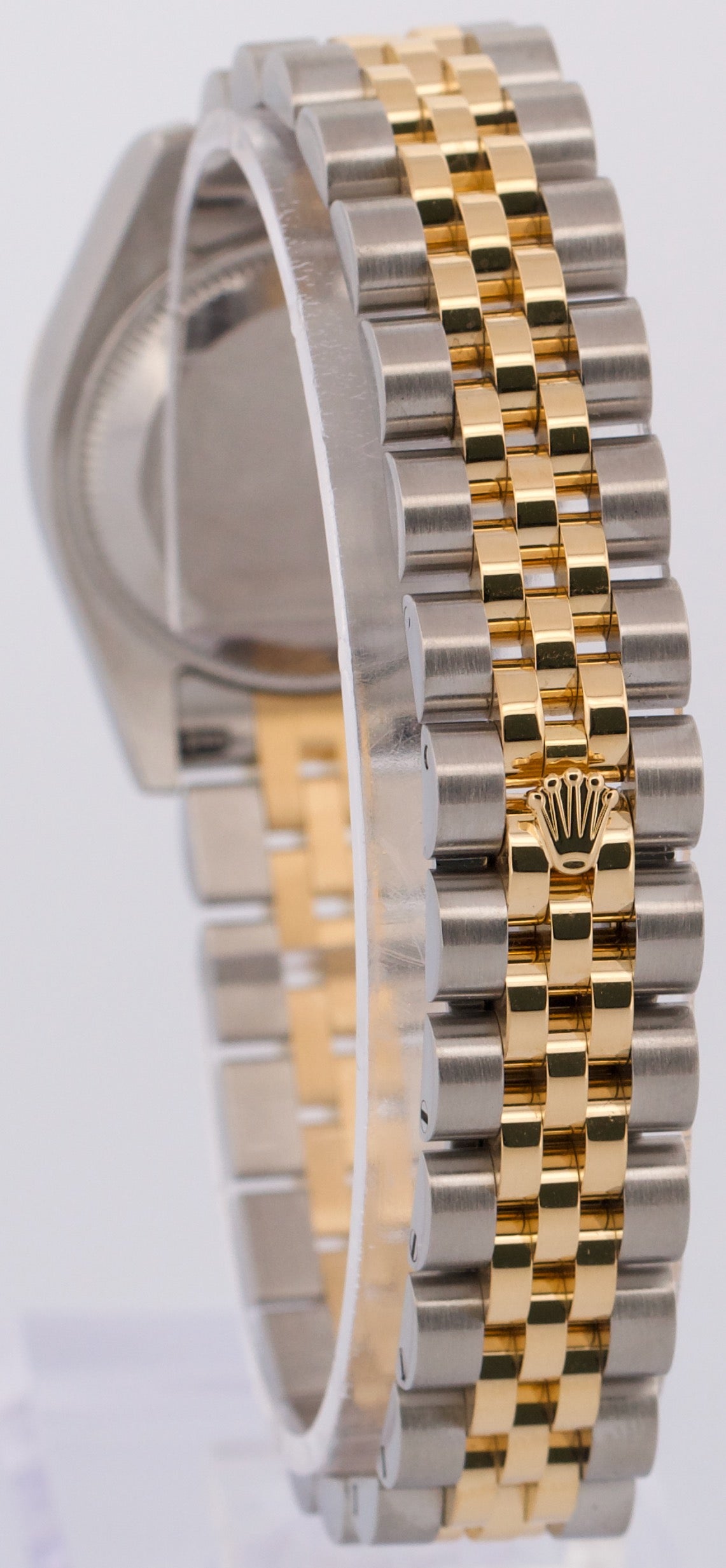 Ladies Rolex DateJust FACTORY MOP DIAMOND 18K Gold Steel 26mm JUBILEE 179173