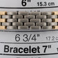 Ladies Cartier Panthere 6692 Three-Row 18K Gold Steel Ivory 22mm Quartz Watch