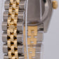 Ladies Rolex DateJust FACTORY MOP DIAMOND 18K Gold Steel 26mm JUBILEE 179173