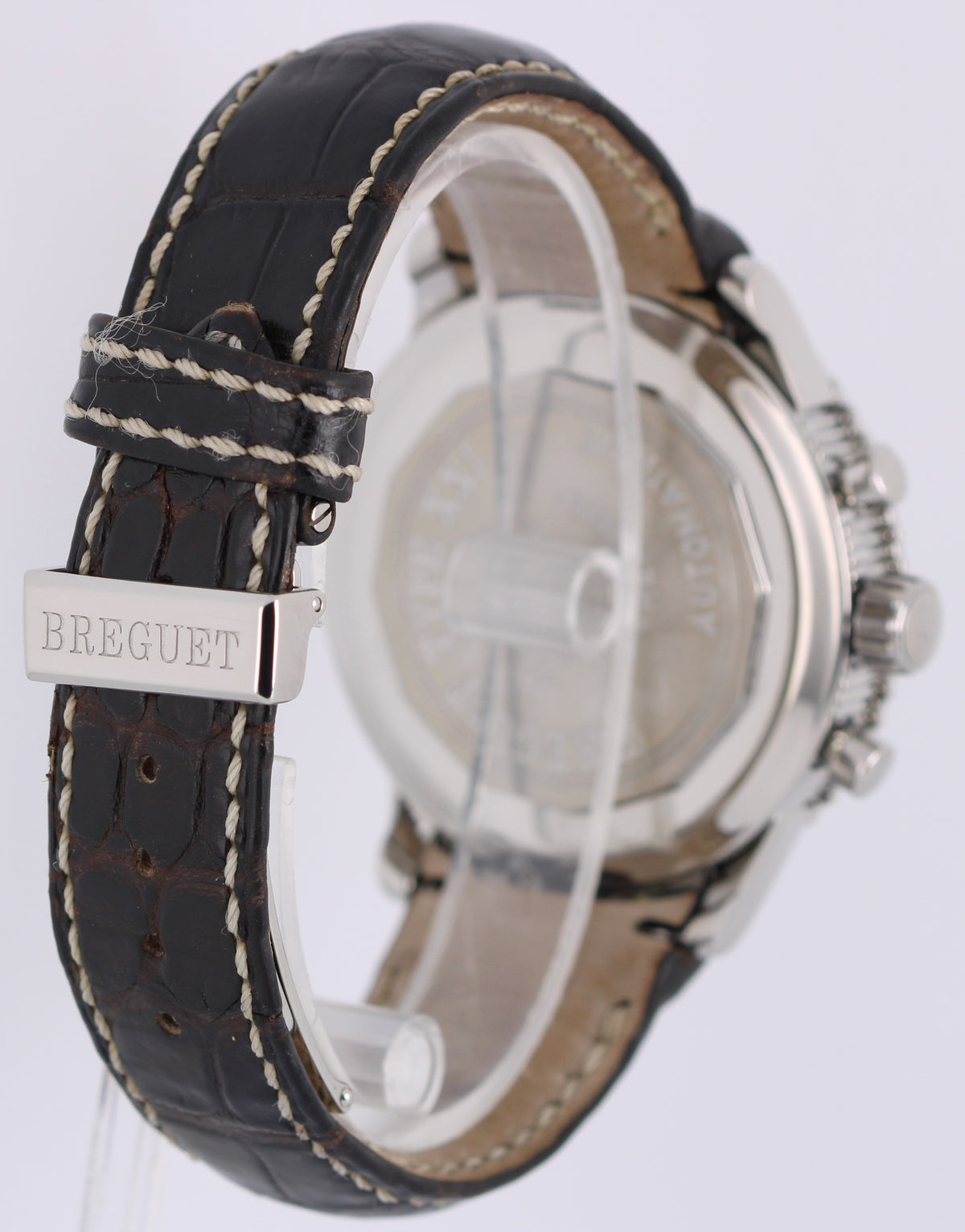 2012 Breguet Type XXI Transatlantique Flyback 3810ST929ZU Gray 42.50mm Papers