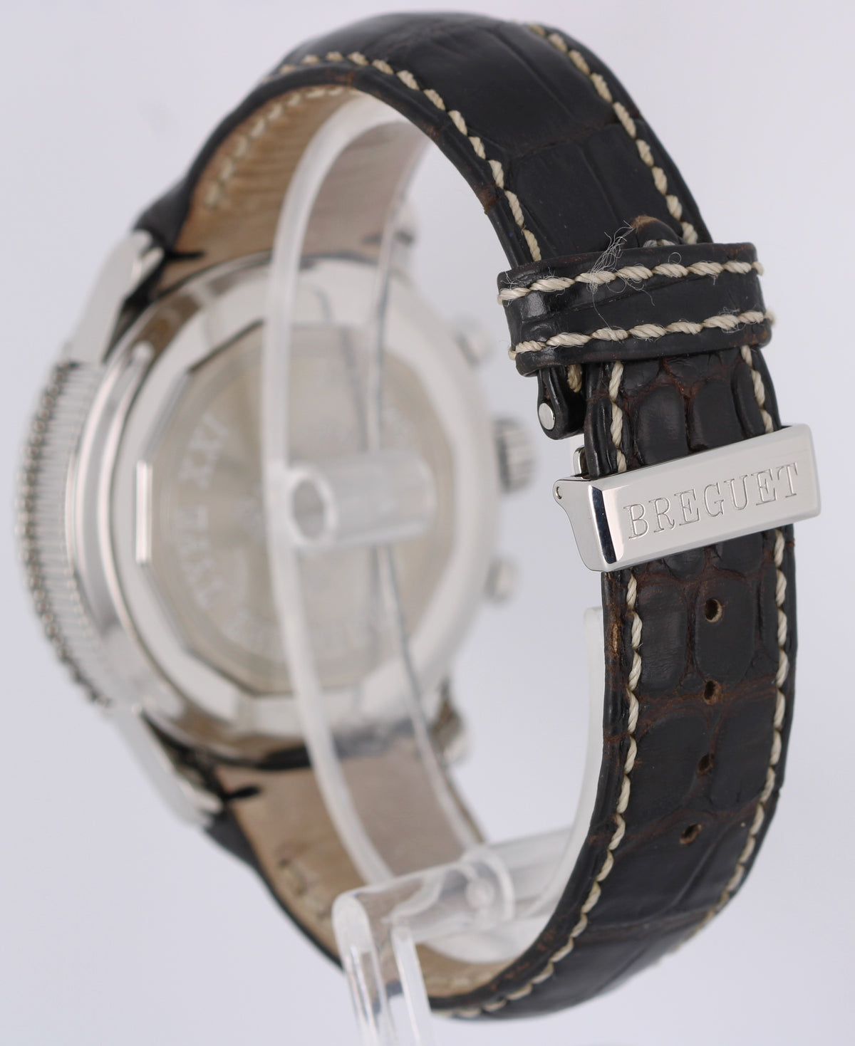 2012 Breguet Type XXI Transatlantique Flyback 3810ST929ZU Gray 42.50mm Papers