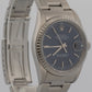 Rolex DateJust 16220 Blue Stainless Steel Engine-Turned Automatic 36mm Watch Box