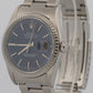 Rolex DateJust 16220 Blue Stainless Steel Engine-Turned Automatic 36mm Watch Box