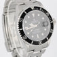 Rolex Submariner Date 16610T Black 40mm No-Holes Rehaut Stainless Steel Watch