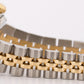Ladies Rolex DateJust WHITE ROMAN 18K Yellow Gold Stainless 26mm JUBILEE 79173