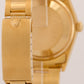 TOP CONDITION PAPERS Rolex Oyster Perpetual Date 34mm CHAMPAGNE 18K 15238 BOX