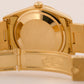 TOP CONDITION PAPERS Rolex Oyster Perpetual Date 34mm CHAMPAGNE 18K 15238 BOX