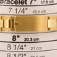 TOP CONDITION PAPERS Rolex Oyster Perpetual Date 34mm CHAMPAGNE 18K 15238 BOX