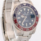 2022 PAPERS Rolex GMT-Master II PEPSI Red Blue 18K White Gold 126719 BLRO BOX