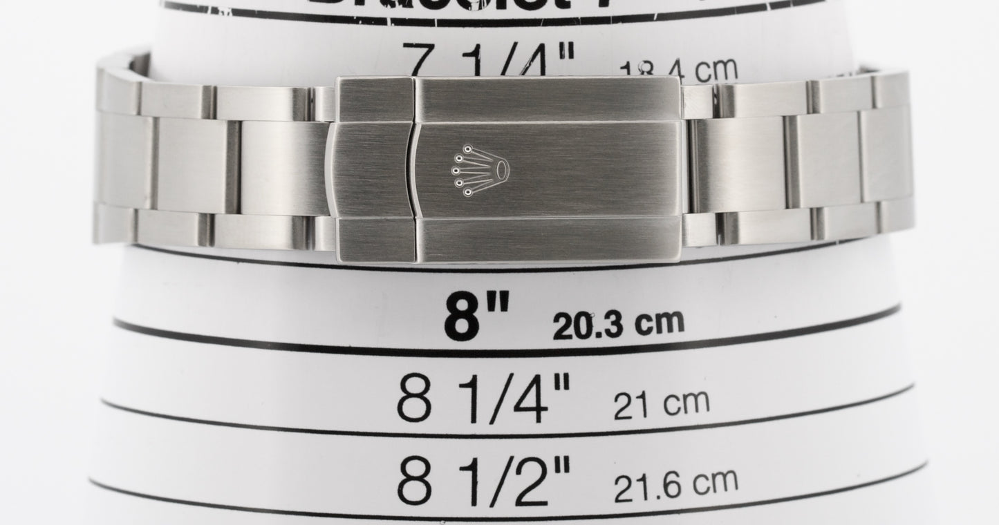 2025 Rolex Oyster Perpetual 124300 Silver Stainless Steel 41mm Watch Box Papers