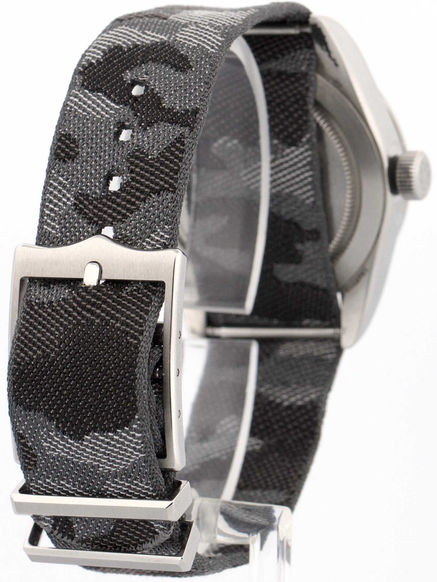 2020 PAPERS Tudor Heritage Black Bay Black Steel Camo Canvas 36mm 79500 BOX