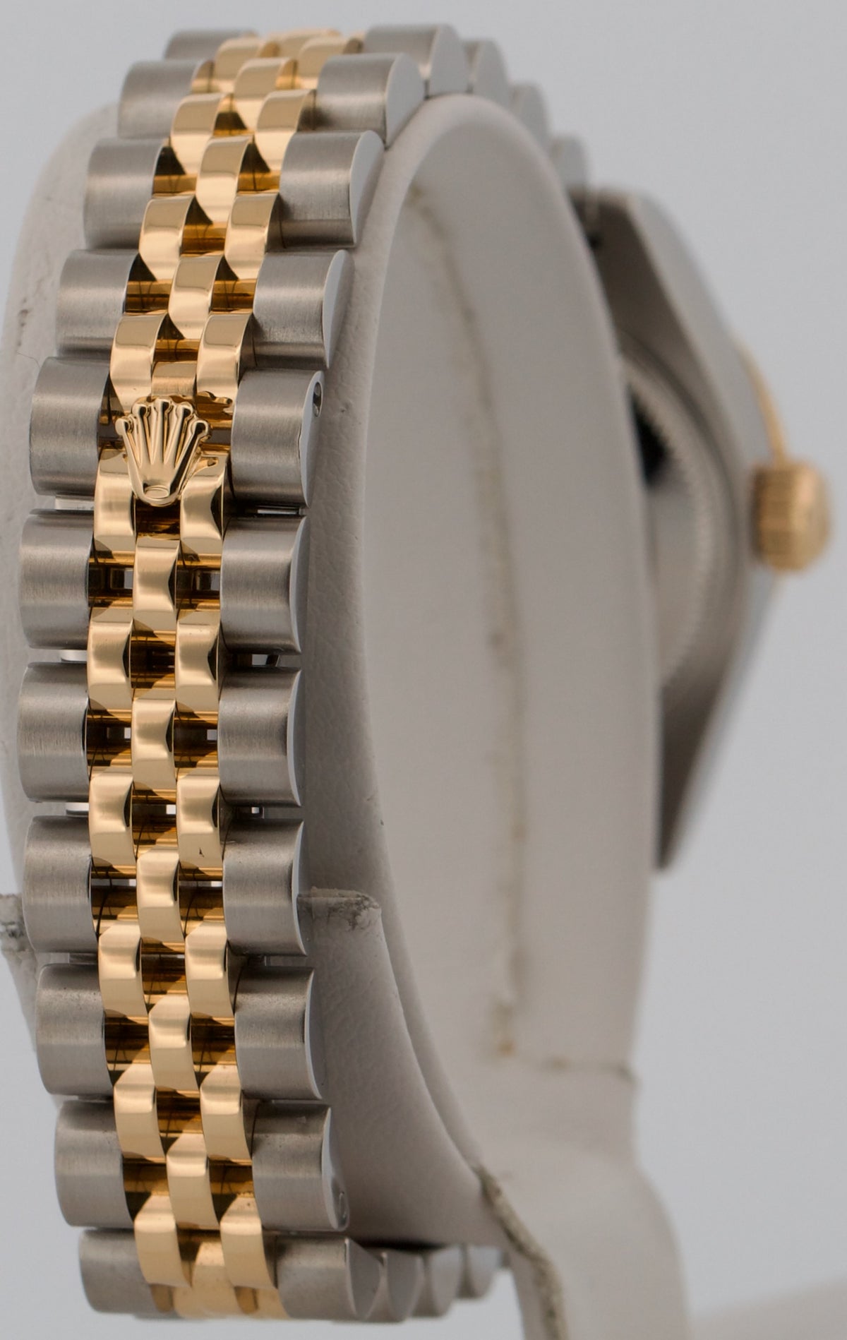 2013 Rolex DateJust 179313 MOP Diamond 18K Gold Steel Jubilee 26mm Box Papers