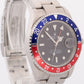 PAPERS UNPOLISHED Rolex GMT-Master II PEPSI Blue Steel RECTANGLE DIAL 16710 BOX