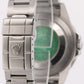 PAPERS UNPOLISHED Rolex GMT-Master II PEPSI Blue Steel RECTANGLE DIAL 16710 BOX