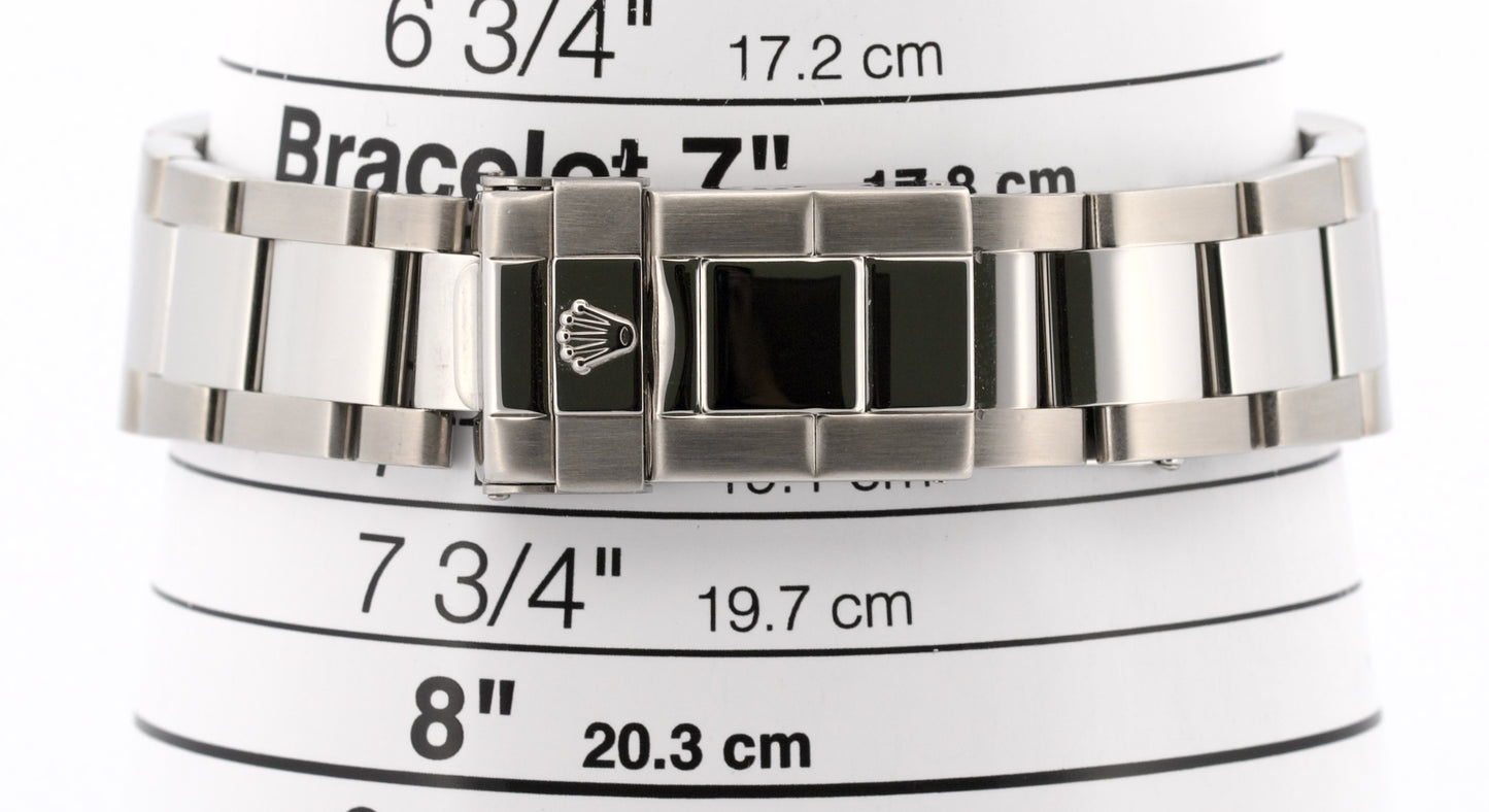 Rolex Yacht-Master PLATINUM Stainless Steel 40mm Oyster Date YM1 Watch 16622