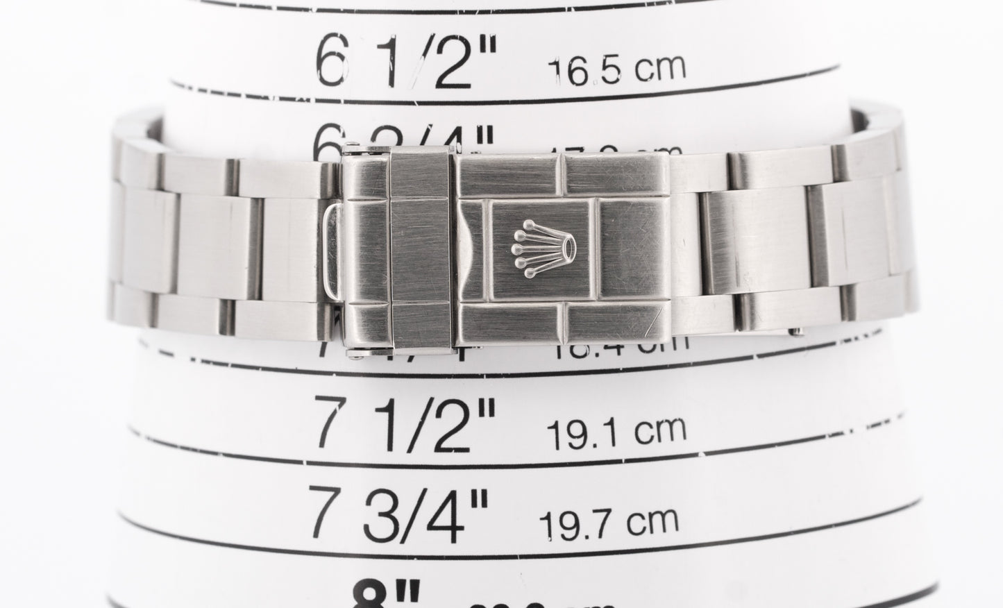 PAPERS UNPOLISHED Rolex GMT-Master II PEPSI Blue Steel RECTANGLE DIAL 16710 BOX