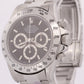 1997 Rolex Daytona Cosmograph BLACK Stainless Steel Chronograph 40mm 16520 Watch