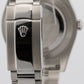 2015 Rolex DateJust II 116334 Matte Black Roman Steel 18K Fluted 41mm Box Papers