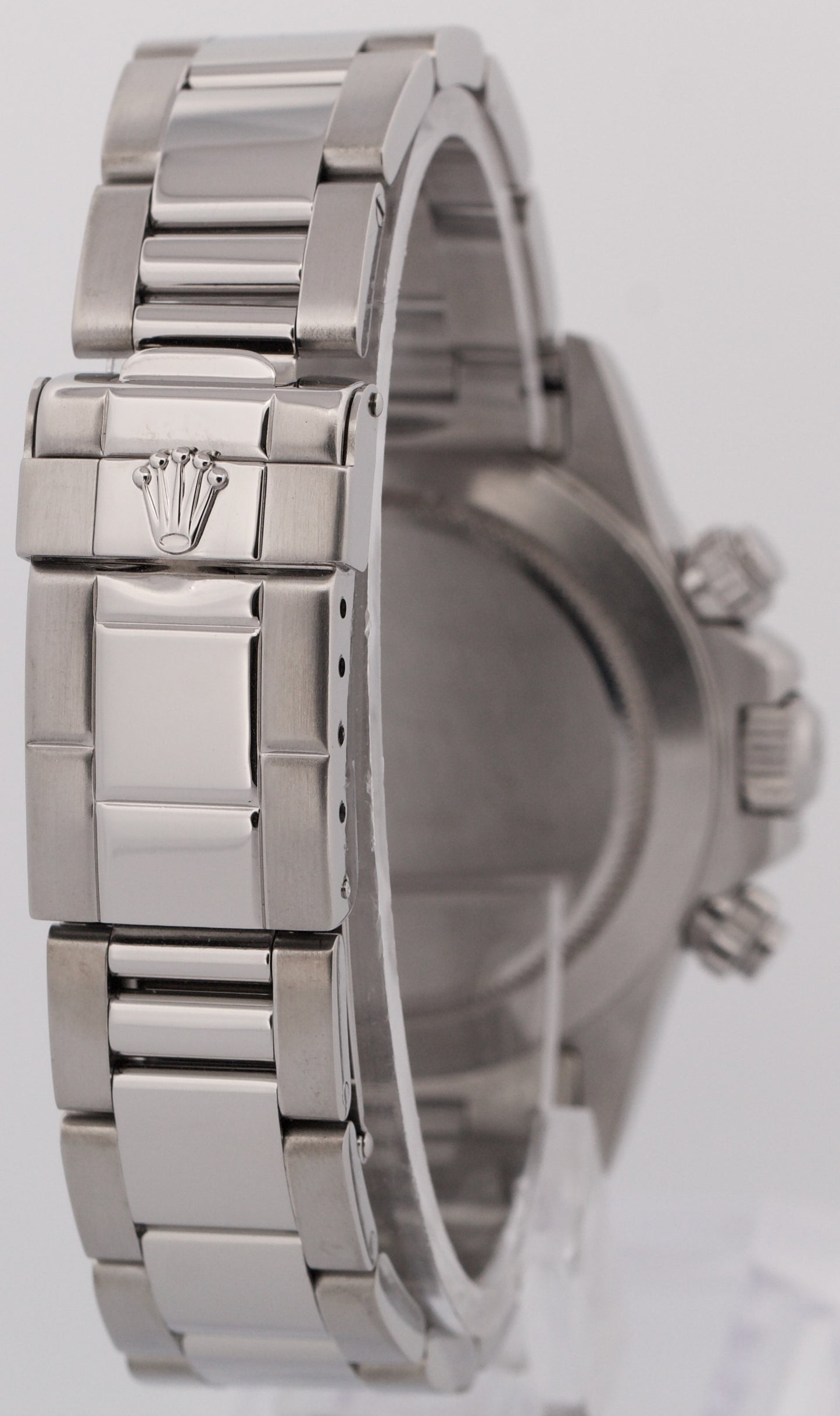 1997 Rolex Daytona Cosmograph BLACK Stainless Steel Chronograph 40mm 16520 Watch