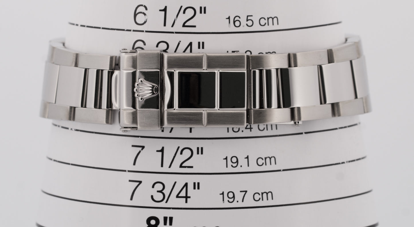 1997 Rolex Daytona Cosmograph BLACK Stainless Steel Chronograph 40mm 16520 Watch