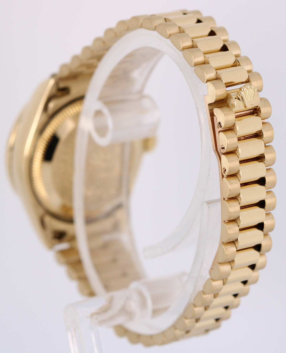2020 RSC Vintage Rolex Datejust 69178 18k President Champagne Diamond Watch Box