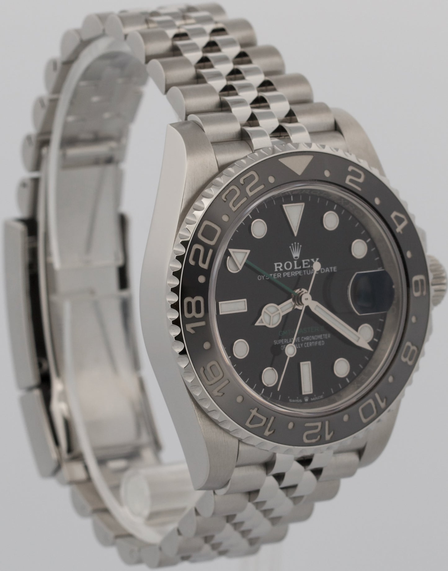 2025 Rolex GMT-Master II 126710 GRNR Bruce Wayne Ceramic Jubilee 40mm Box Papers