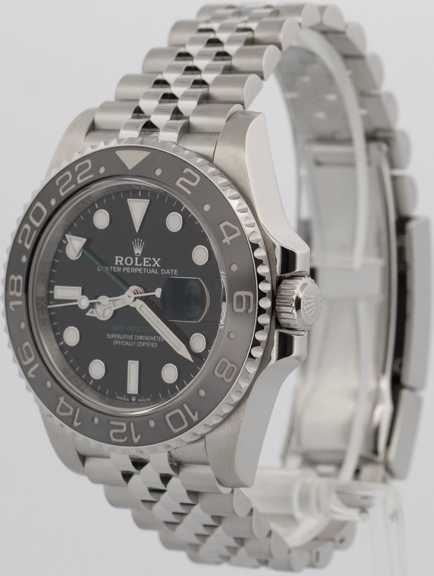 2025 Rolex GMT-Master II 126710 GRNR Bruce Wayne Ceramic Jubilee 40mm Box Papers