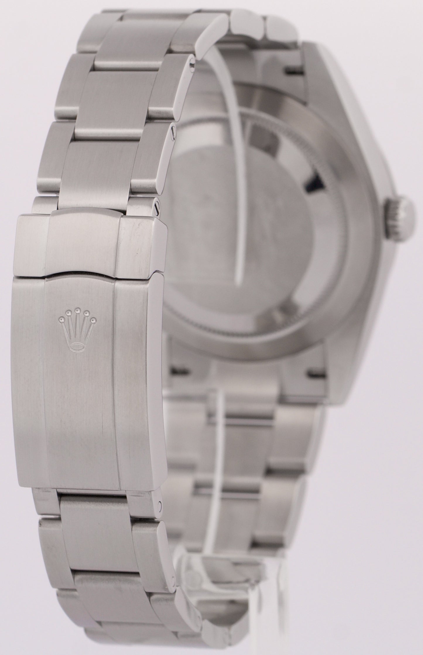 Rolex Oyster Perpetual 41mm TURQUOISE BLUE Stainless Steel Oyster Watch 124300