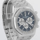 PAPERS Audemars Piguet Royal Oak Chronograph BLUE 41mm 26331ST.OO.1220ST.01 BOX